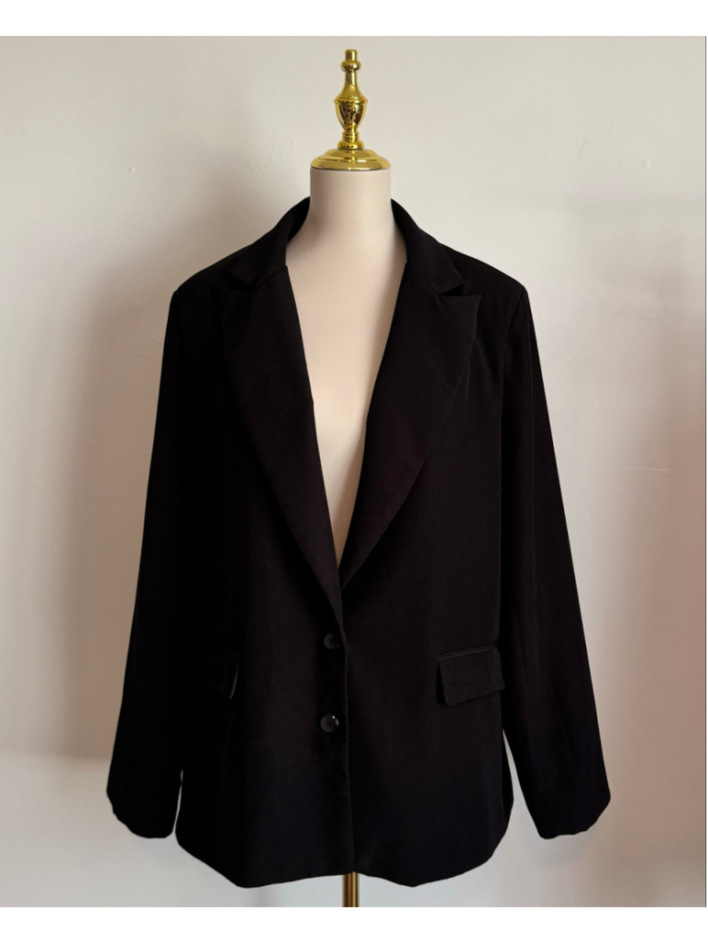 Women's Unbranded Black Blazer Jacket Size XXL